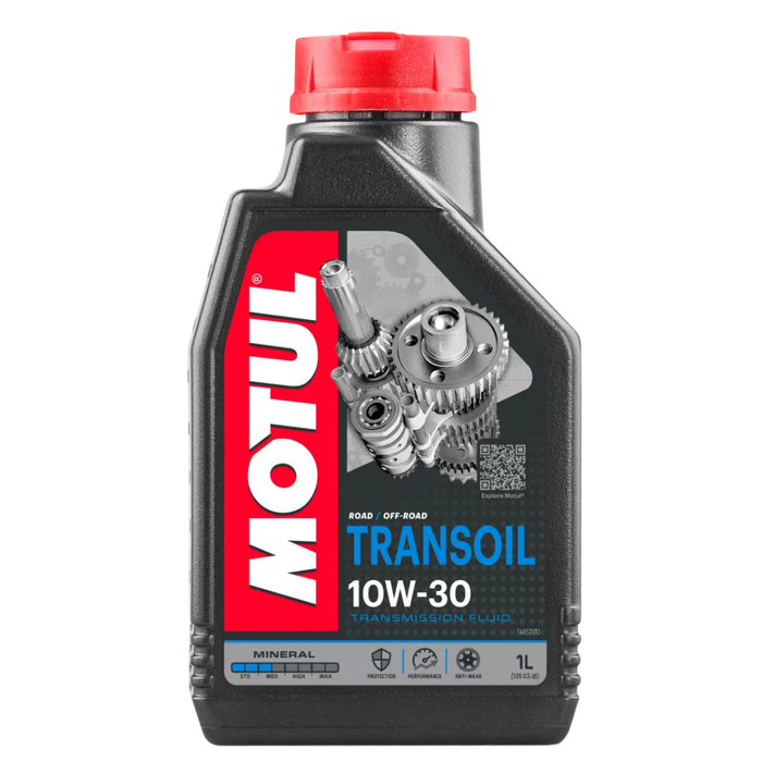 Motul Transoil 10W-30 Mineral Wet Clutch Gearbox Oil 1 Liter