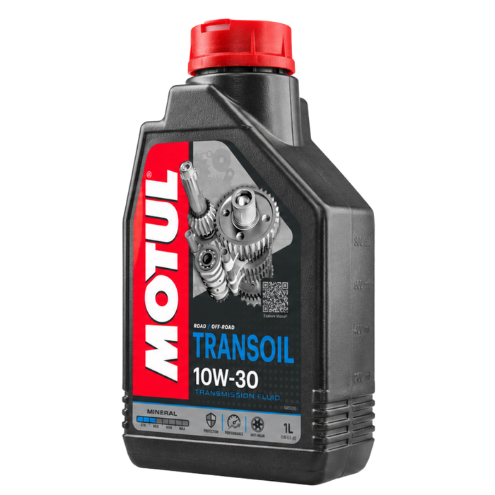 Motul Transoil 10W-30 Mineral Wet Clutch Gearbox Oil 1 Liter