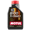 Motul 8100 X-CLEAN+ 5W-30 Full Synthetic Mid-SAPS Engine Oil 1 Liter