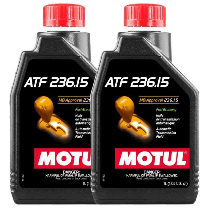 Motul ATF 236.15 100% Synthetic Mercedes Automatic Transmission Fluid 1L Pack of 2