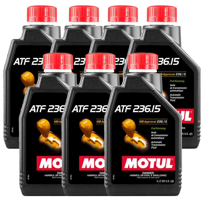 Motul ATF 236.15 100% Synthetic Mercedes Automatic Transmission Fluid 1L Pack of 7