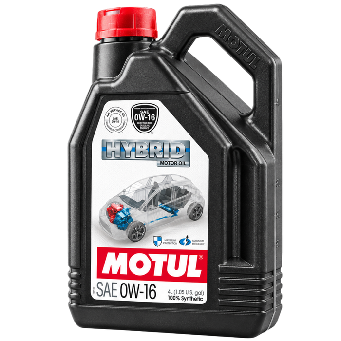 Motul Hybrid 0W-16 100% Synthetic Fuel Economy Hybrid Engine Oil 4L Pack of 10
