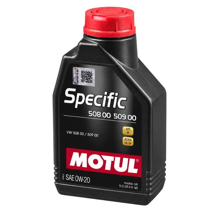 Motul Specific 508 00 509 00 0W-20 Synthetic Fuel Economy Engine Oil 1 Liter