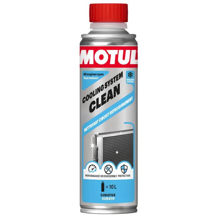 Motul Cooling System Clean Radiator & Cooling Circuit Cleaner 300ml Pack of 9