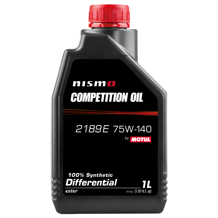 Motul NISMO Competition Oil 2189E 75W-140 Synthetic LSD Differential Oil 1L Pack of 8