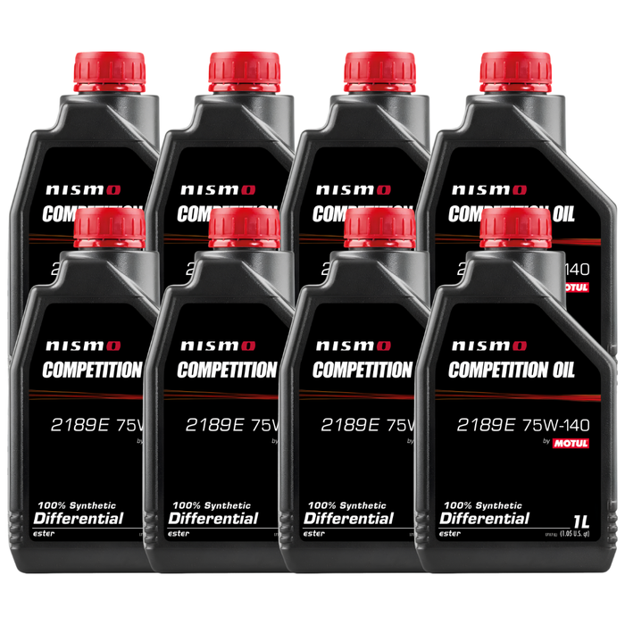 Motul NISMO Competition Oil 2189E 75W-140 Synthetic LSD Differential Oil 1L Pack of 8