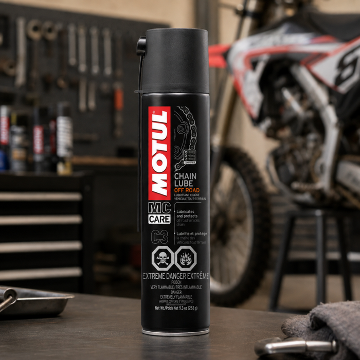 Motul MC Care C3 Chain Lube Off Road Motorcycle Chain Spray 400ml