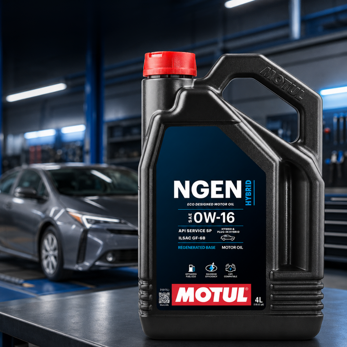 Motul NGEN HYBRID 0W-16 Sustainable Synthetic Blend Engine Oil 4 Liter
