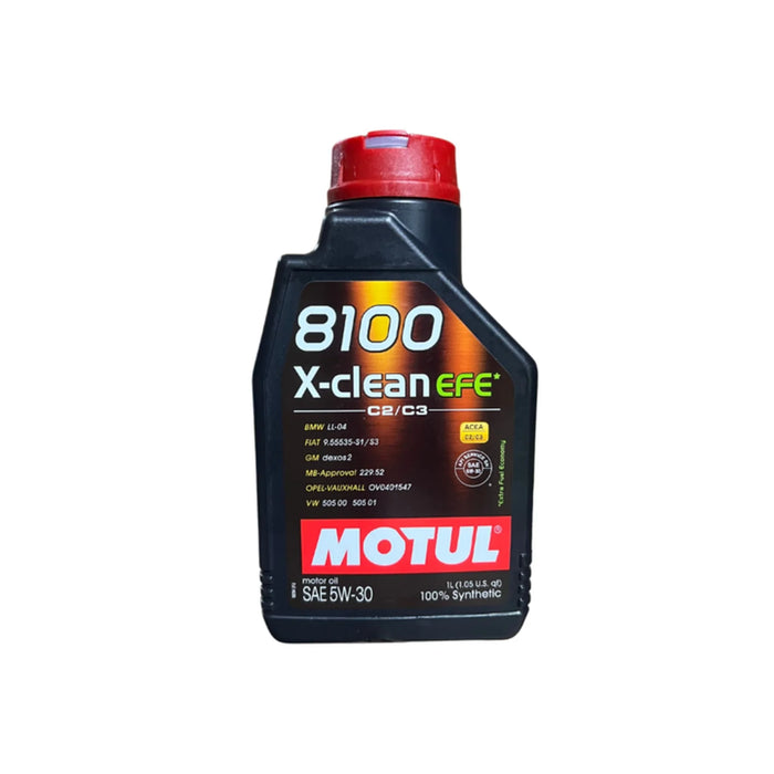 Motul 1L Synthetic Engine Oil 8100 5W30 X-Clean EFE