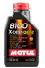 Motul 8100 X-cess Gen2 motor oil bottle on a gray background