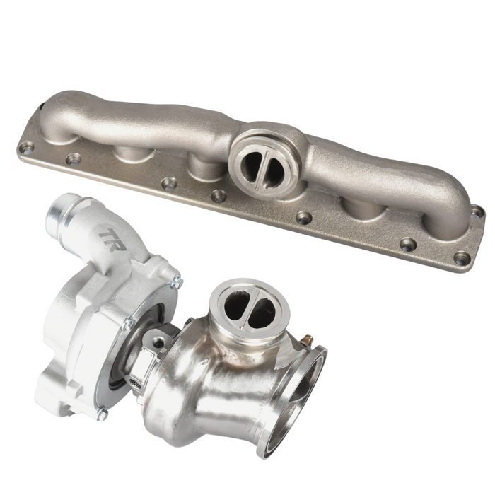 TR DCBB BWX700 700HP TR TW2009 Turbocharger with Exhaust Manifold for BMW N55 Engine