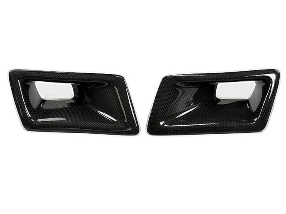 AutoTecknic Carbon Fiber Dual Air Ducts - Nissan 350Z 07-09 (VQ35HR)
