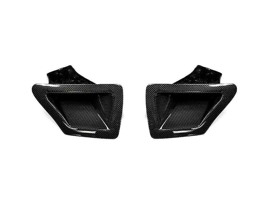 AutoTecknic Dry Carbon Dual Air Ducts - Nissan 370Z
