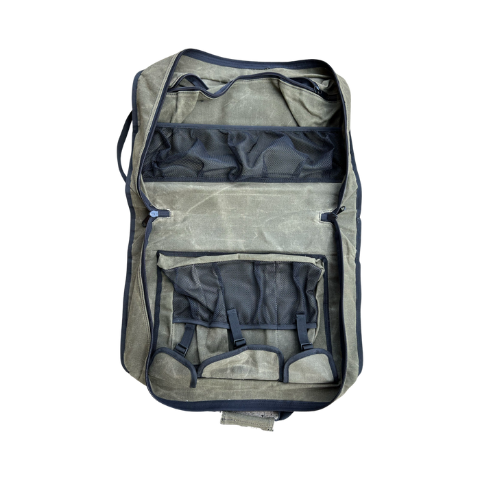 Rallitek Overland Vehicle Systems X RalliTEK Canyon Large Recovery Bag With Handle And Straps - Waxed Canvas