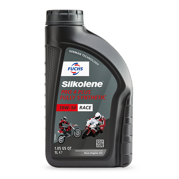 Silkolene PRO 4 PLUS 10W-50 Fully Synthetic Racing Oil