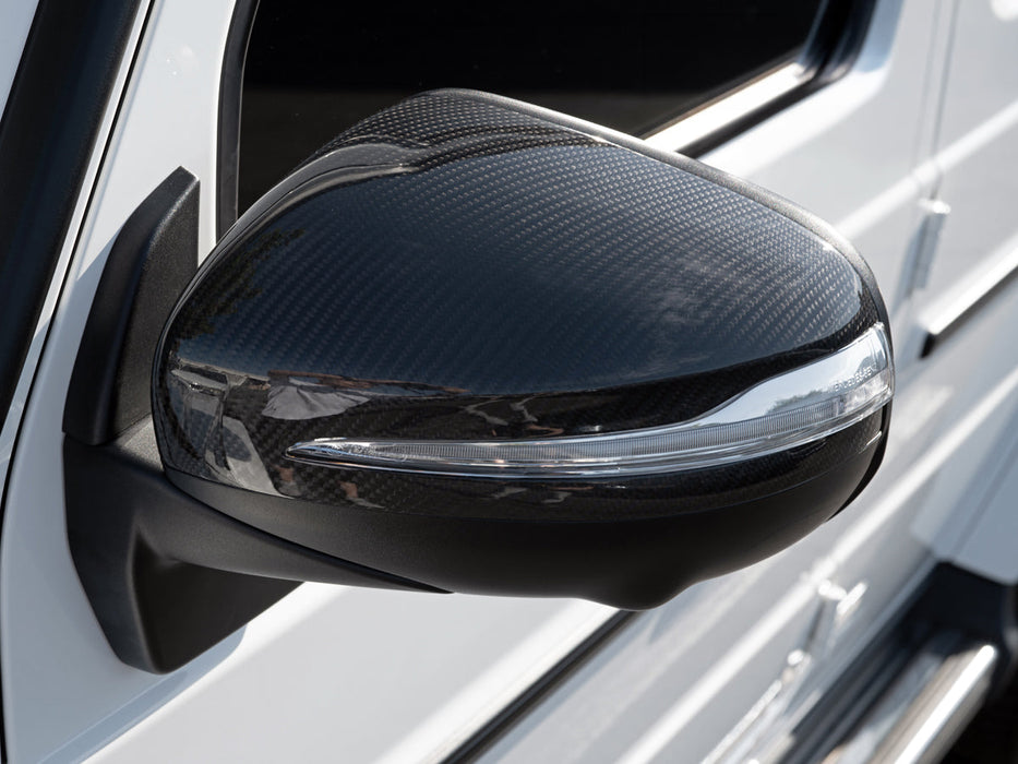 AutoTecknic Replacement Dry Carbon Mirror Covers - Mercedes-Benz X167 GLS