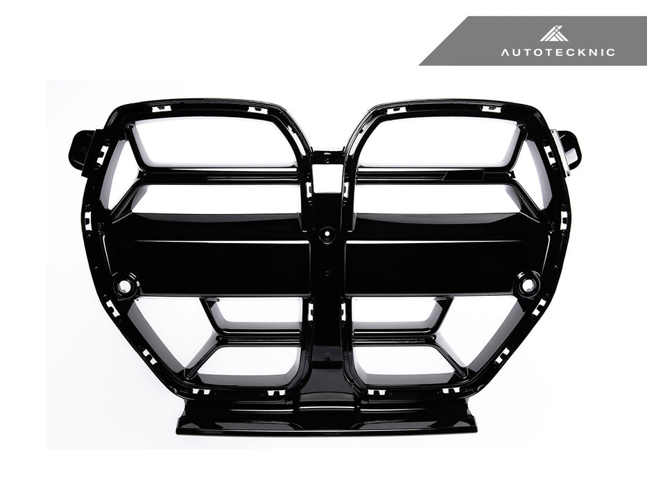 AutoTecknic Competizione Sport Gloss Black Front Grille - G80 M3 | G82/ G83 M4