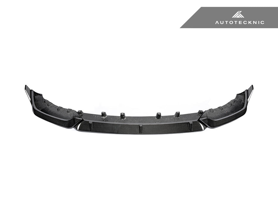 AutoTecknic Performance Dry Carbon Front Lip Set - BMW G06 X6 M-Sport