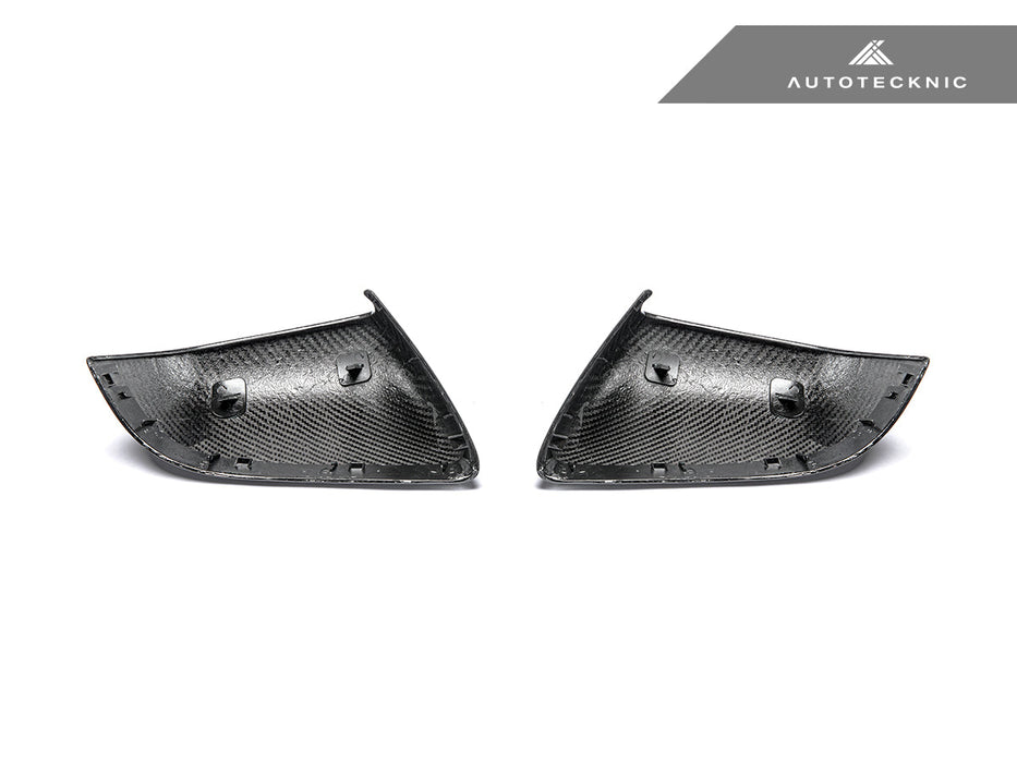 AutoTecknic Dry Carbon Fiber Mirror Covers - Tesla Model Y