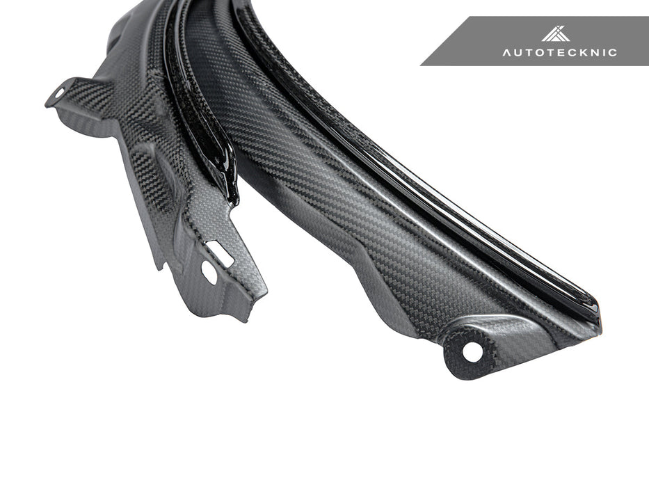 AutoTecknic Carbon Fiber Rear Wheel Arch Extension Set - F93 M8 Gran Coupe