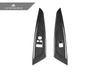 AutoTecknic Dry Carbon Window Switch Panel Trim Set - BMW G82 M4
