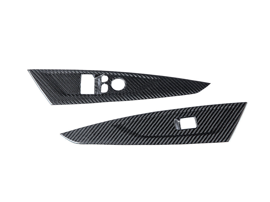 AutoTecknic Dry Carbon Window Switch Panel Trim Set - BMW G22 4-Series