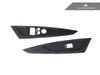 AutoTecknic Dry Carbon Window Switch Panel Trim Set - BMW G22 4-Series