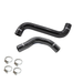 subaru impreza radiator hose kit black