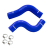 subaru crosstrek radiator hose kit black