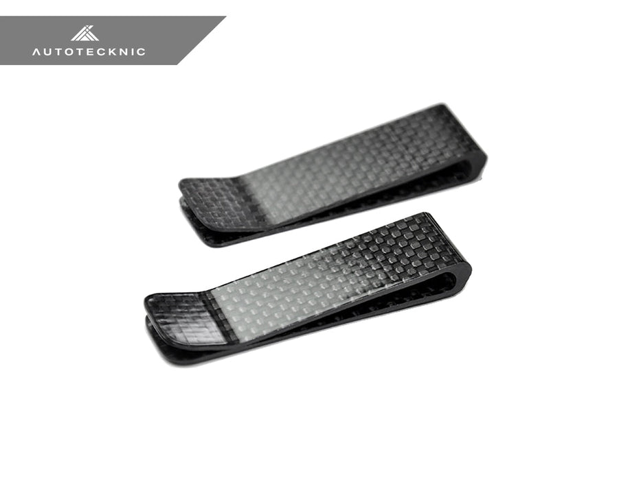 AutoTecknic Dry Gloss Carbon Fiber Money Clip - Original