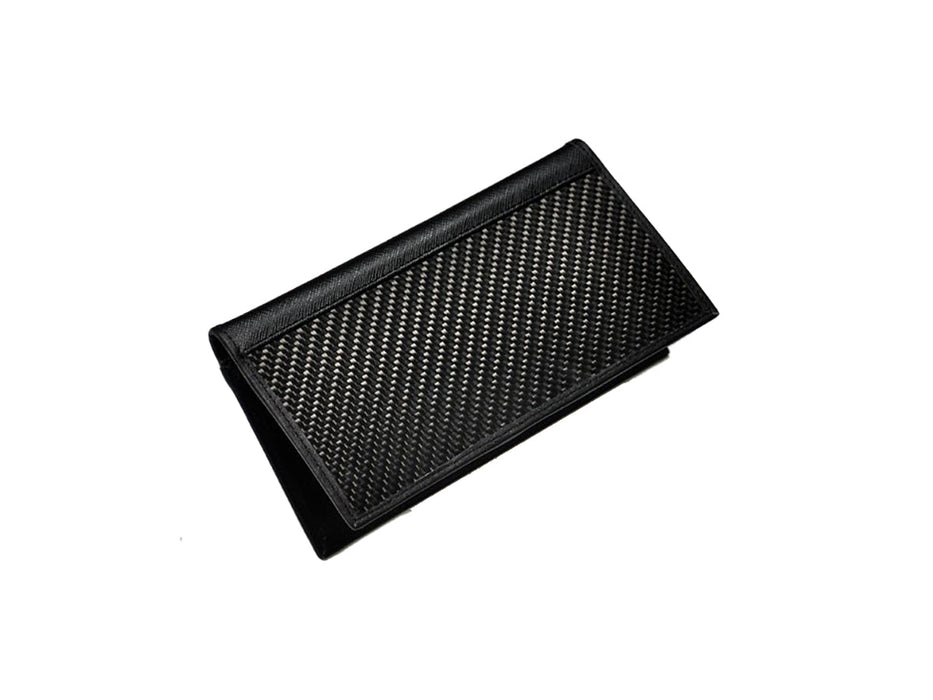 AutoTecknic Carbon Fiber Leather Checkbook Holder