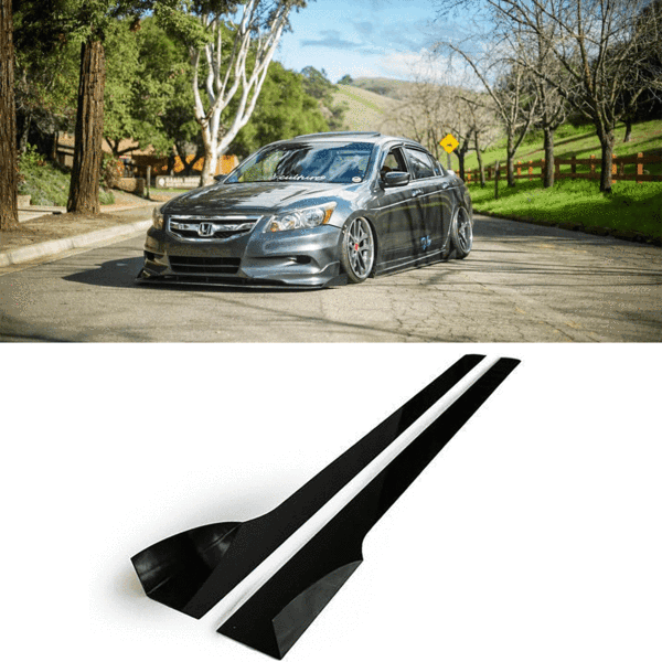 2008-2012 Honda Accord V2 Side Skirt Extensions