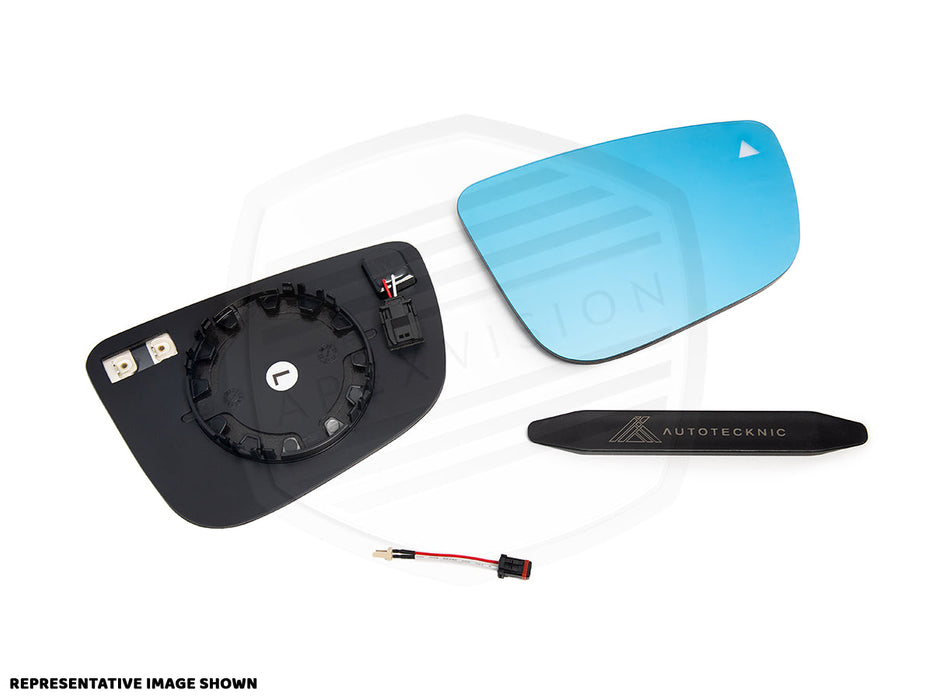 ApexVision Blue Tinted Side View Mirror Glass Set - F8X M2C/ M3/ M4