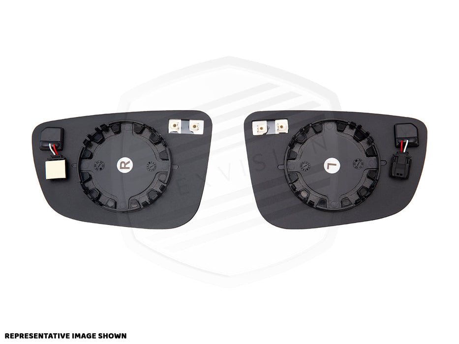 ApexVision Blue Tinted Mirror Glass Set - Toyota ZN6 86 / Scion FR-S / Subaru ZC6 BRZ 2012-2021