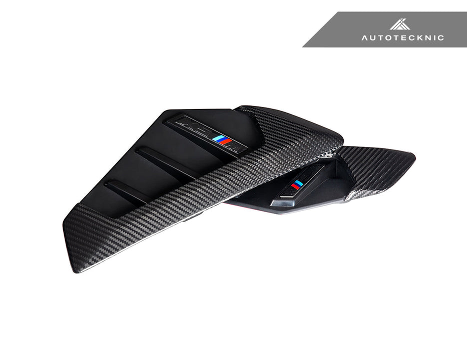 AutoTecknic Dry Carbon Side Vent Set - F95 X5M LCI
