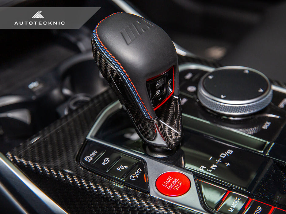 AutoTecknic Dry Carbon Gear Selector Cover - F95 X5M | F96 X6M