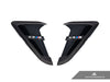 AutoTecknic Dry Carbon Gloss Black Fender Trim Set - BMW F97 X3M | F98 X4M