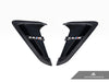 AutoTecknic Dry Carbon Gloss Black Fender Trim Set - BMW F97 X3M | F98 X4M