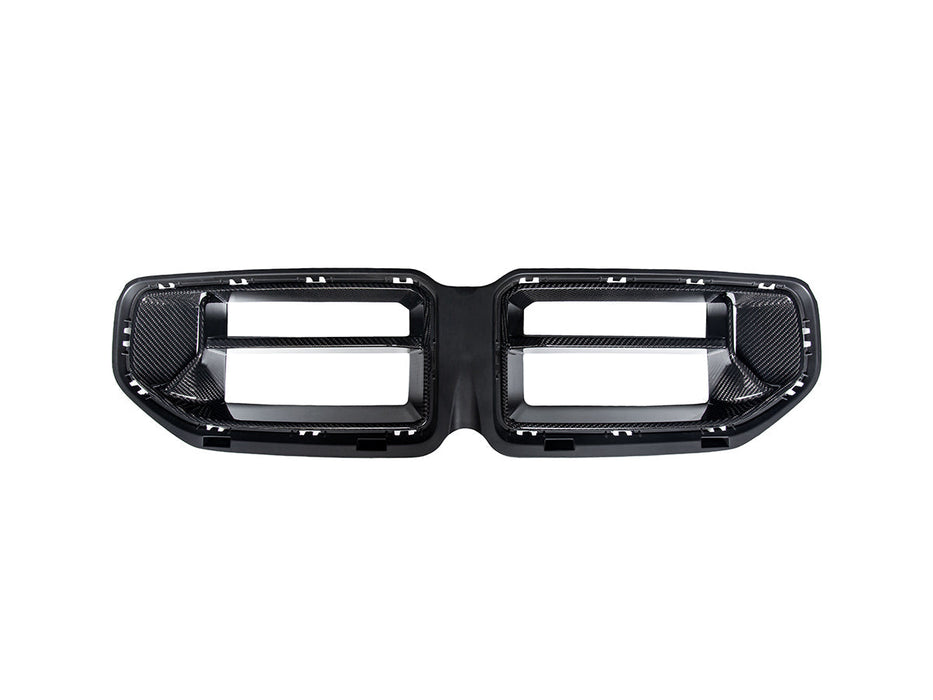 AutoTecknic Dry Carbon Podium Front Grille - BMW G87 M2