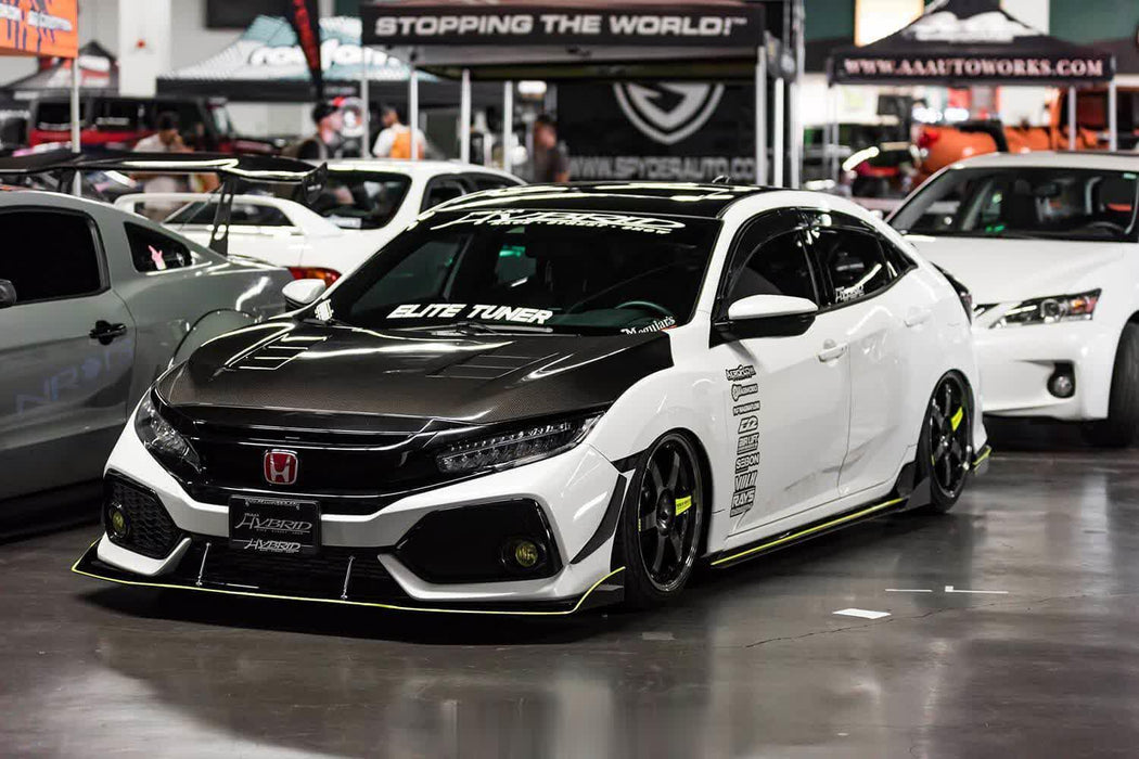 2017-2021  Honda Civic V1 Canards