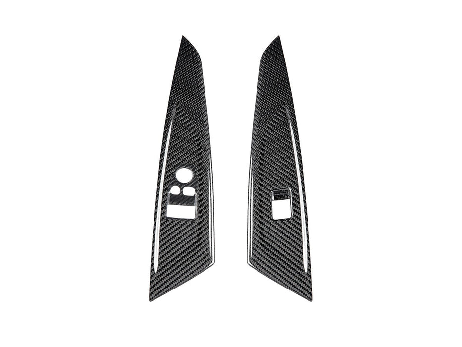 AutoTecknic Dry Carbon Window Switch Panel Trim Set - BMW G82 M4