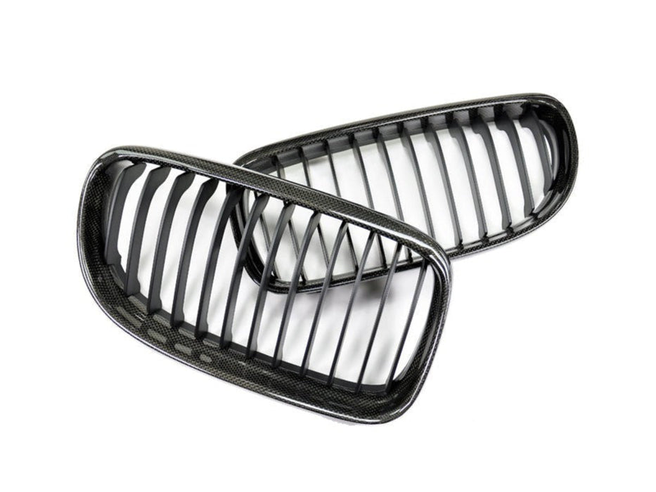 AutoTecknic Carbon Fiber Front Grille Set - E90/ E91 3-Series LCI