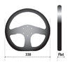 Sparco Steering Wheel Ring L360 Leather Black