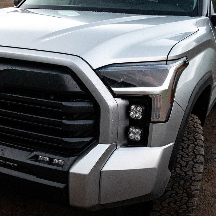 Baja Designs 2022 Toyota Tundra Squadron Pro Vent Light Mount Kit