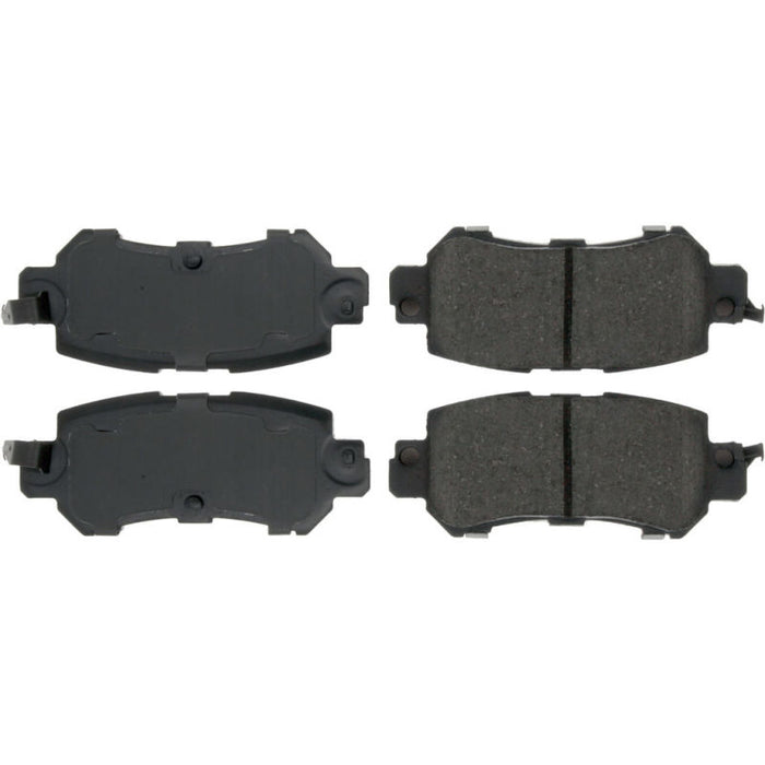 Posi-Quiet 01-05 Lexus IS300/ 93-05 GS300/98-00 GS400/01-05 GS430/02-10 SC430 Frt Ceramic Brake Pad