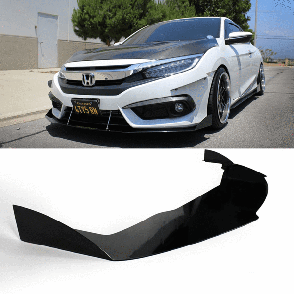 2016-2019 Honda Civic Coupe V2 Splitter