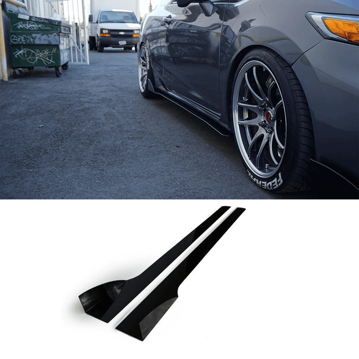 2012-2015 Honda Civic SI Coupe V2 Side Skirt Extensions