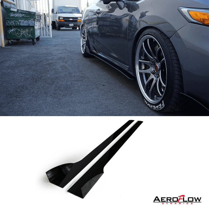 2012-2015 Honda Civic SI Coupe V2 Side Skirt Extensions