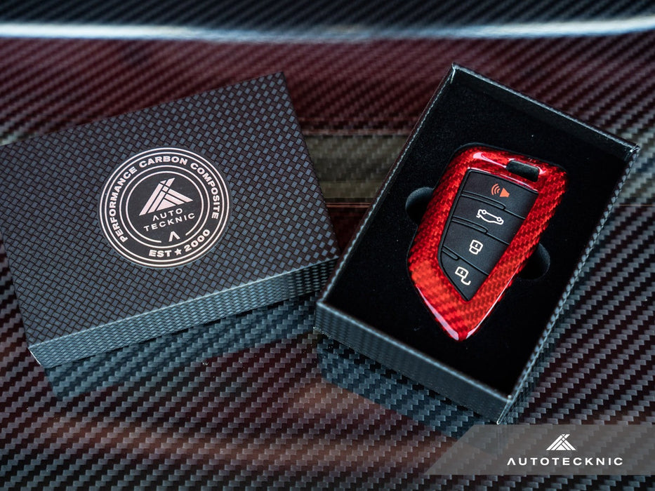 AutoTecknic Dry Carbon Remote Key Case - A90/ A91 Supra 2020-Up