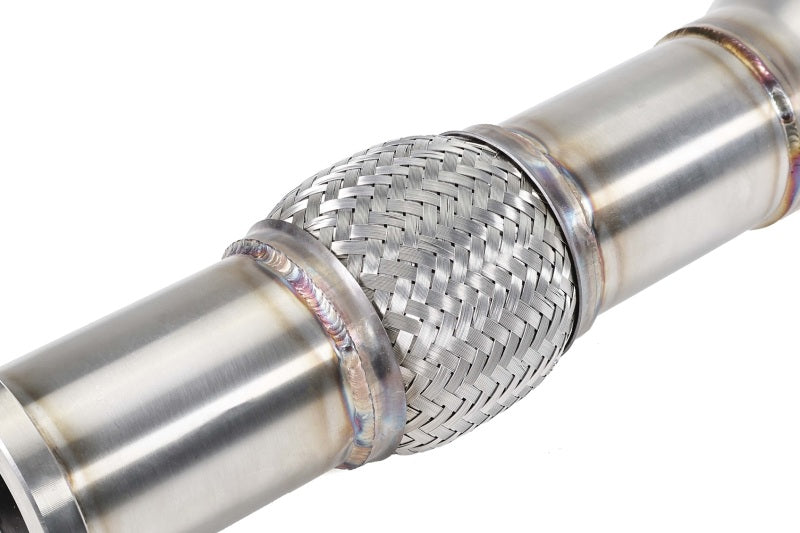 PERRIN 22-25 Subaru WRX Stainless Steel Midpipe w/Resonator 3in. (Fits OEM/Aftermarket Mufflers)